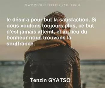 Citation de Tenzin GYATSO