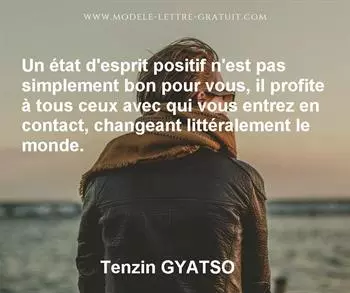 Citation de Tenzin GYATSO