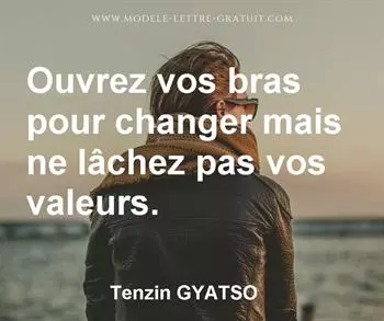 Citation de Tenzin GYATSO