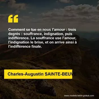 Citation Charles-Augustin SAINTE-BEUVE