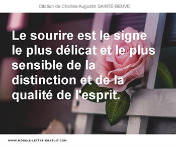 Citations Charles-Augustin SAINTE-BEUVE