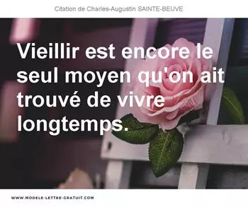 Citations Charles-Augustin SAINTE-BEUVE