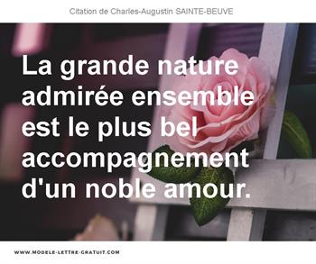 Citations Charles-Augustin SAINTE-BEUVE