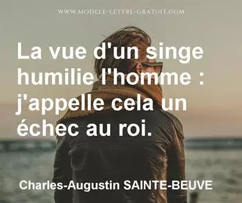 Citation de Charles-Augustin SAINTE-BEUVE