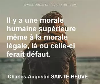 Citation de Charles-Augustin SAINTE-BEUVE
