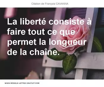 Citations François CAVANNA
