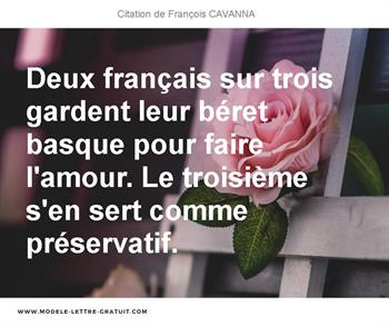 Citations François CAVANNA
