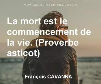 Citation de François CAVANNA