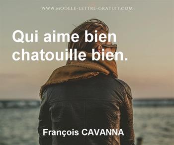 Citation de François CAVANNA