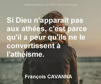 Citation de François CAVANNA