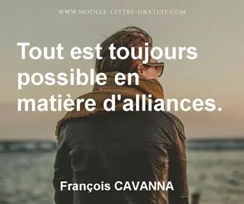 Citation de François CAVANNA