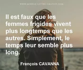 Citation de François CAVANNA