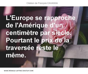 Citations François CAVANNA