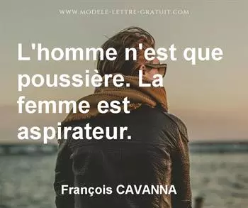 Citation de François CAVANNA
