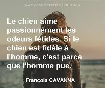 Citation de François CAVANNA