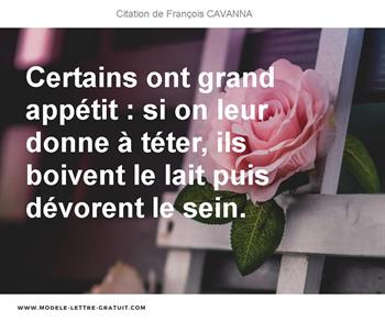 Citations François CAVANNA