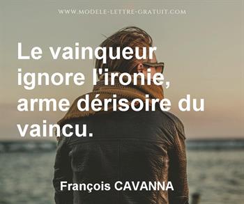 Citation de François CAVANNA