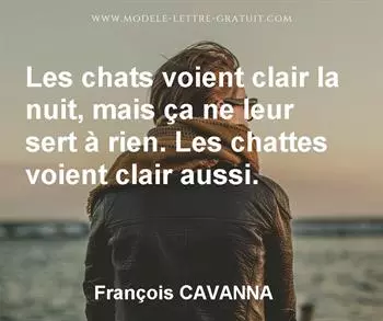 Citation de François CAVANNA