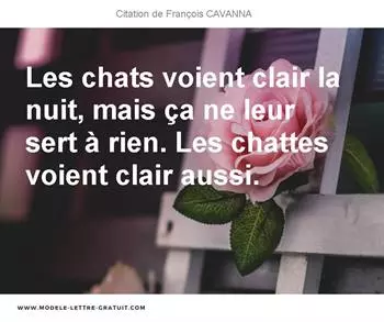 Citations François CAVANNA