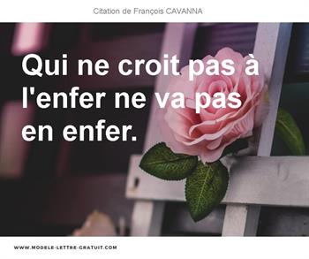 Citations François CAVANNA