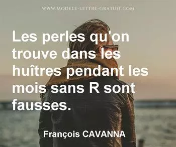 Citation de François CAVANNA