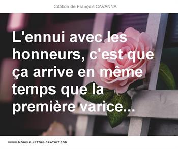 Citations François CAVANNA
