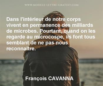 Citation de François CAVANNA