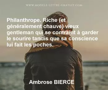 Citation de Ambrose BIERCE