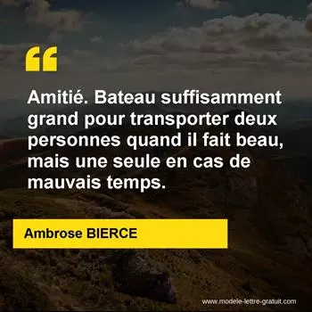 Citation Ambrose BIERCE