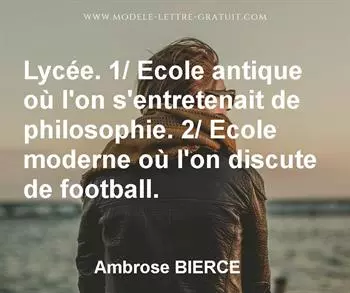 Citation de Ambrose BIERCE