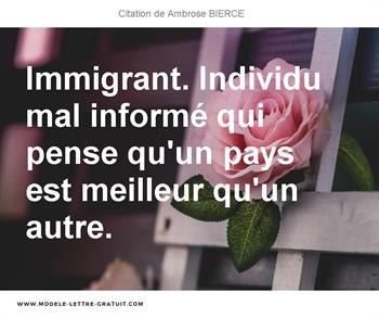 Citations Ambrose BIERCE