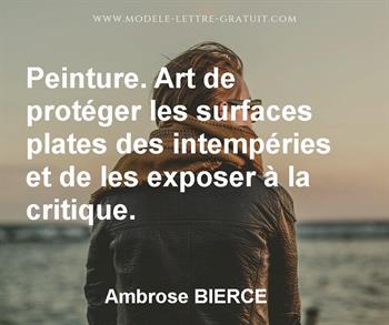 Citation de Ambrose BIERCE