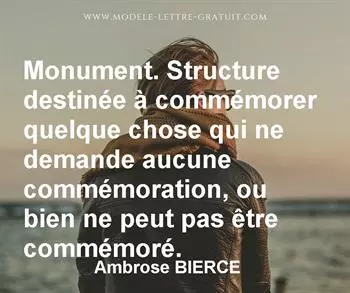 Citation de Ambrose BIERCE