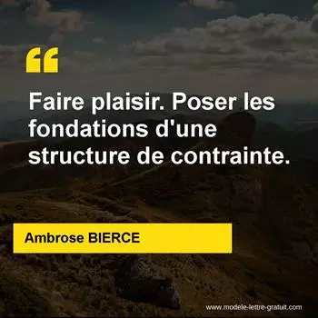 Citation Ambrose BIERCE