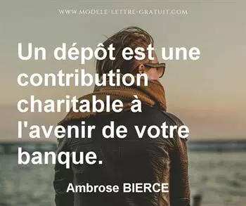 Citation de Ambrose BIERCE