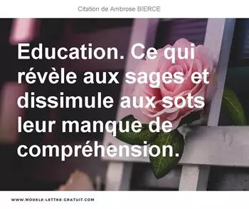 Citations Ambrose BIERCE