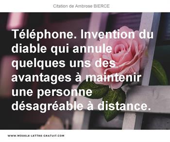 Citations Ambrose BIERCE