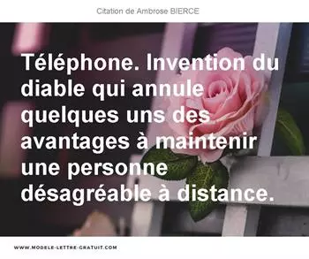 Citations Ambrose BIERCE