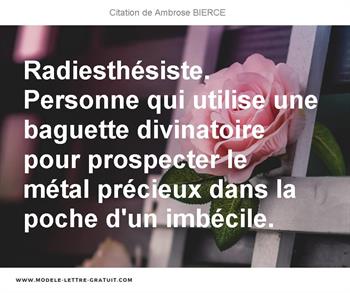Citations Ambrose BIERCE