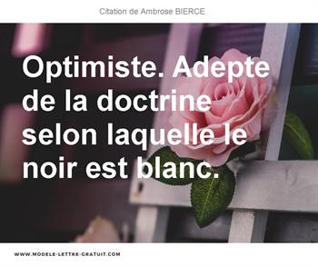 Citations Ambrose BIERCE