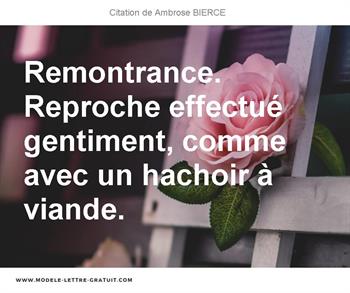 Citations Ambrose BIERCE