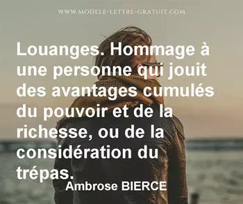 Citation de Ambrose BIERCE