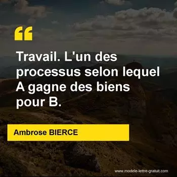 Citation Ambrose BIERCE