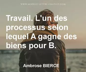 Citation de Ambrose BIERCE