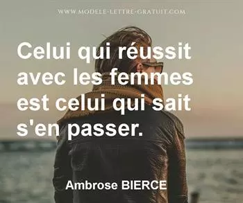 Citation de Ambrose BIERCE