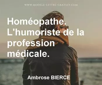 Citation de Ambrose BIERCE