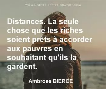 Citation de Ambrose BIERCE