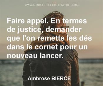 Citation de Ambrose BIERCE