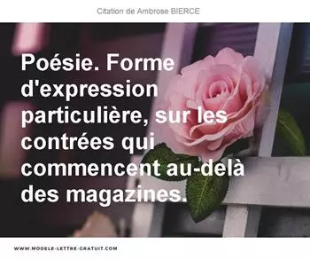 Citations Ambrose BIERCE