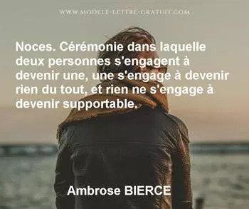 Citation de Ambrose BIERCE